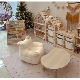 Children's Sofa Reading Corner Decoration Baby Lazy Sofa Stool Sitting on the Floor Little Boy Baby Cute Little Sofa Chair