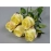 Artificial flower simulation flower wedding decoration single branch Bulgarian rose simulation flower living room decoration silk flower decoration flower